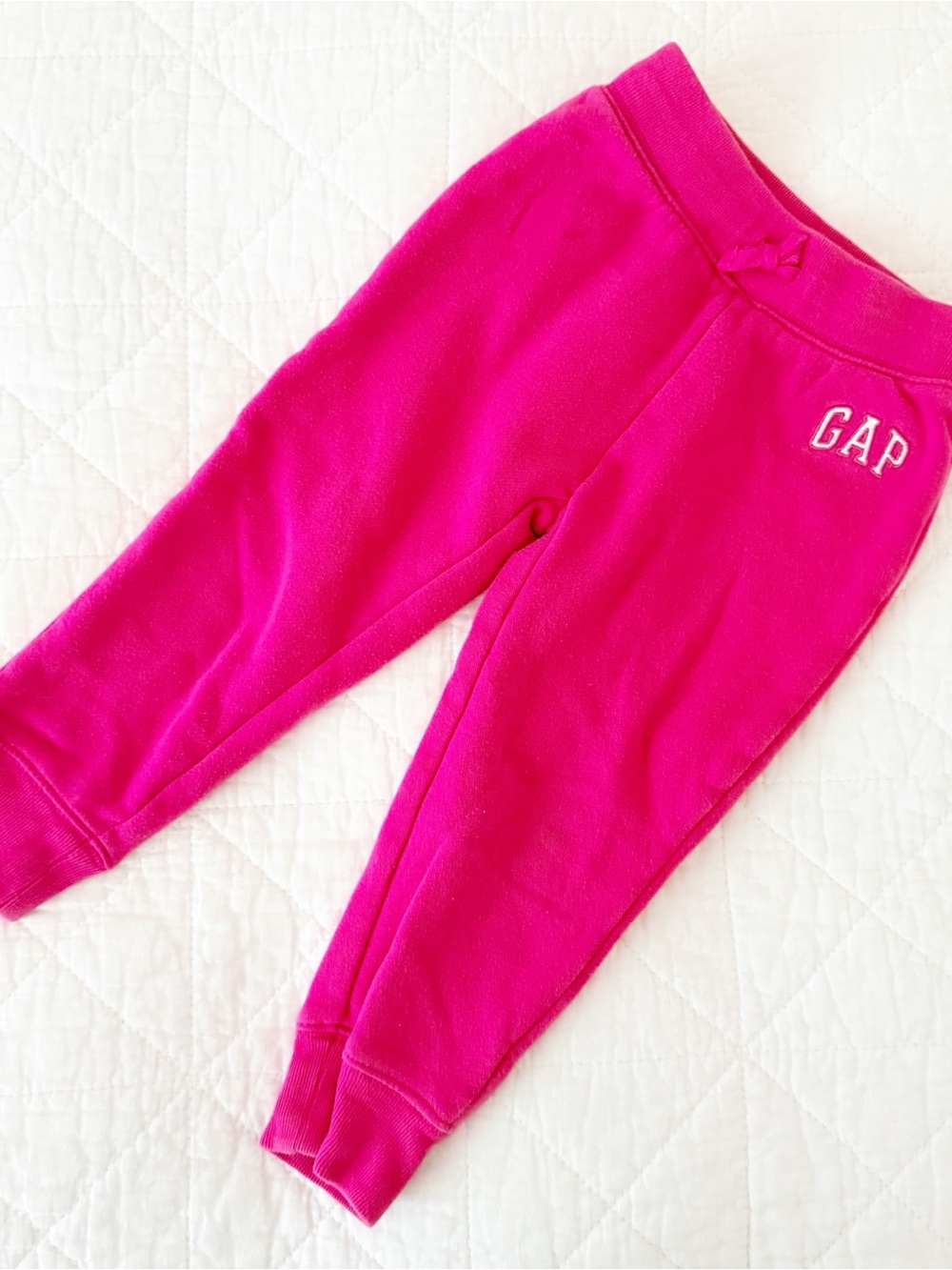 GAP 3T Kids Pink Fleece Sweatpant Joggers